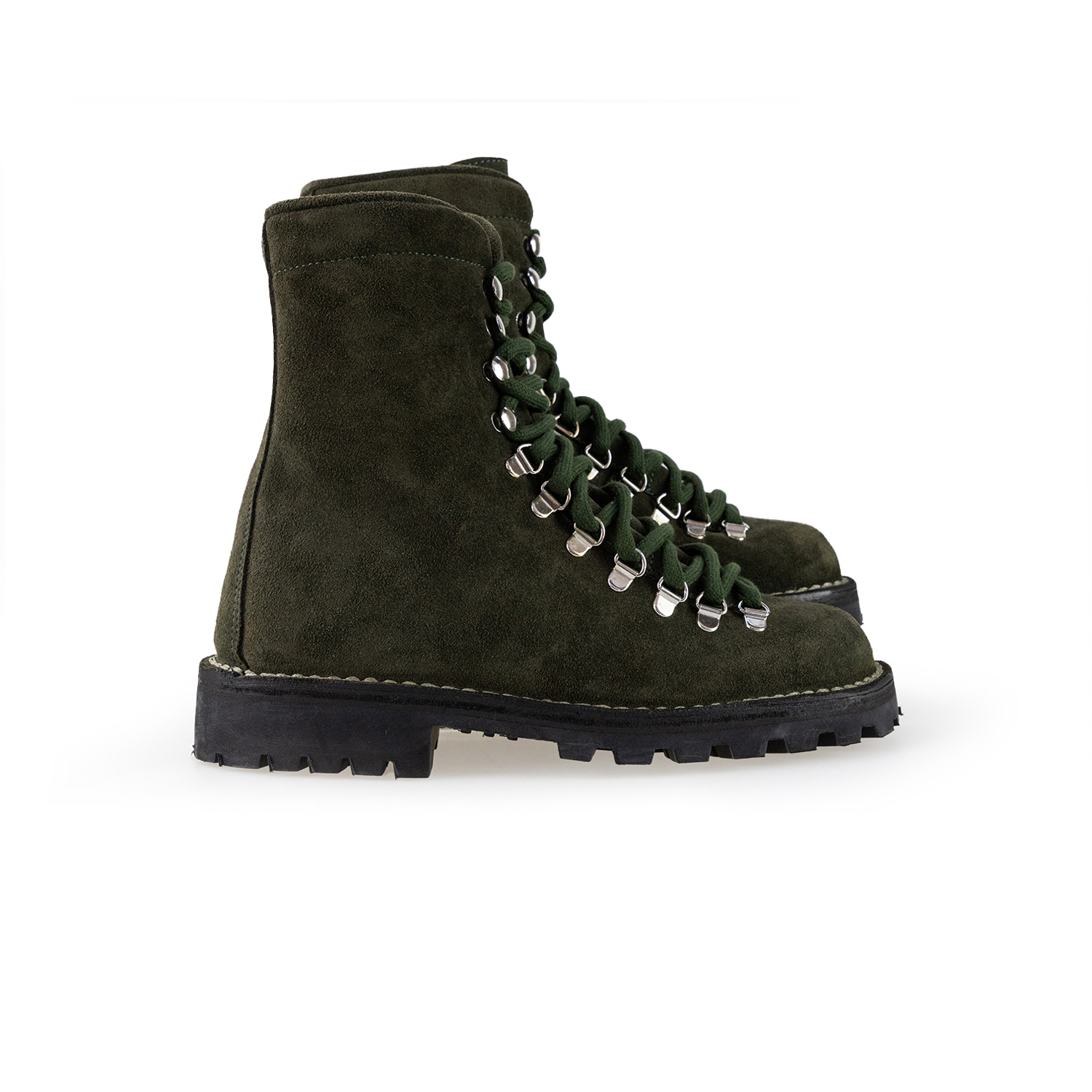 Lerews Track 4 Ltd Suede Roccia Bottle Green