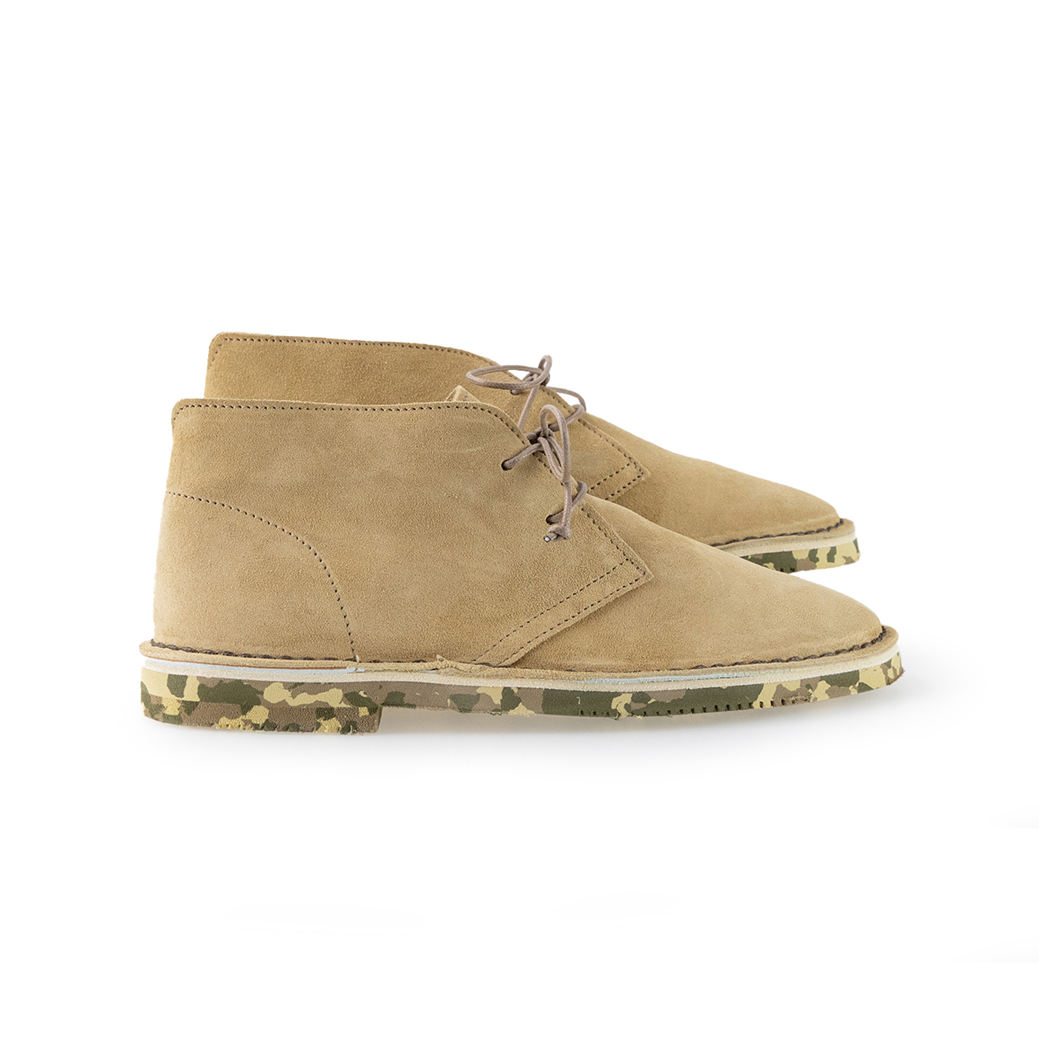 Lerews Track 1 Suede Biscotto – Suola Camuflage